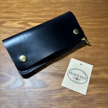 트래커 지갑 HORWEEN사 크롬엑셀 롱 2층 타입 차심