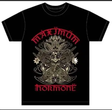 [레어] 맥시멈 더 호르몬/아시안 메탈 포즈 티셔츠 XL 미사용