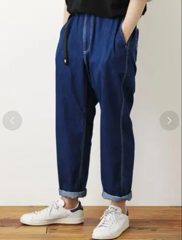 로데오 크라운 와이드 보울 데님 M 사이즈 택 포함 새상품