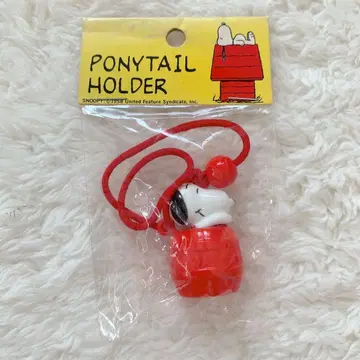 [레어] 산리오 스누피 포니테일 홀더 빈티지