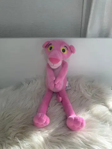 [미사용 새상품] 핑크 팬서 봉제 인형 약 54cm 택 포함