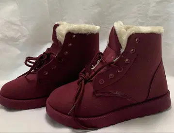 버건디 어그 부츠 SPORT FASHION SHOES
