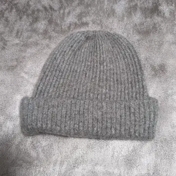 *캐시미어* 니트 캡 그레이 캐시미어 100% 손세탁 가능