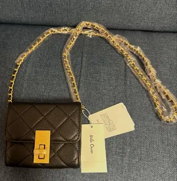 미라 오웬 체인 숄더 지갑 백 미사용 새상품