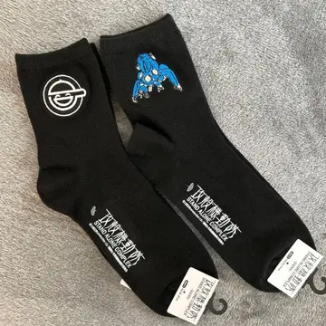 공각기동대 웃는 남자 타치코마 남성용 삭스 25~27cm 양말