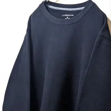 크라프트 앤 바로 무지 맨투맨 트레이닝복 블랙 블랙 구제 의류