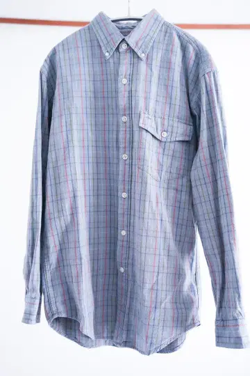 L.L.Bean 90s 체크 무늬 긴팔 셔츠