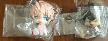 무지개 코트 오리엔스 무지개 마스코트 피규어