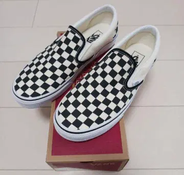 (미사용 새상품 박스 있음) VANS 슬립온 체커 26 USA 기획