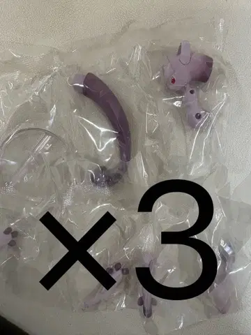 메가뮤우츠Y 미개봉 가챠 3개