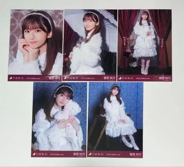 노기자카46 브로마이드 5종 컴프 스가와라 사츠키 2023 할로윈