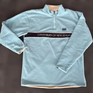 CANterbury 스카이블루 플리스 리버서블 상의 M 사이즈