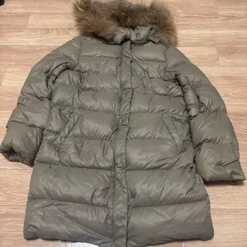 BEAMS HEART 미들 퍼 후드 다운 자켓