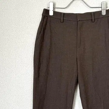 UNIQLO 히트텍 스마트 슬림 스트레이트 팬츠 슬랙스 포켓