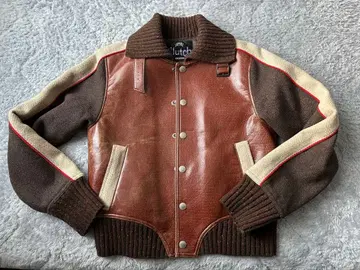 Clutch 자켓 브라운 베이지