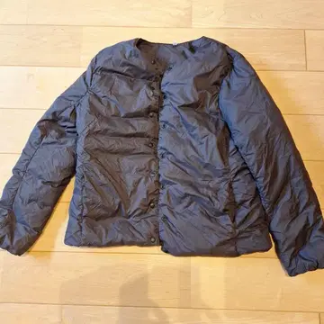 블랙 다운 코트 사이즈 S