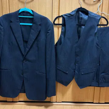 PRESCOTT'S 쓰리피스 수트 블랙