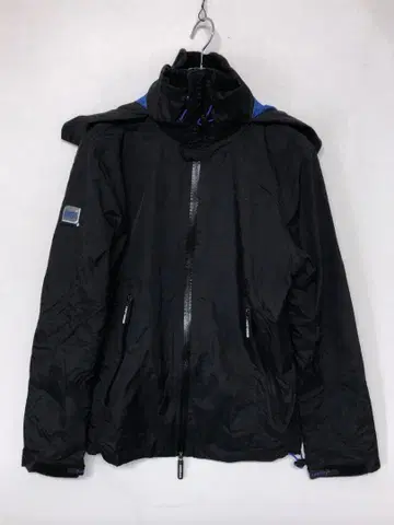 Superdry 슈퍼 드라이 극도 건조하십시요 구제 의류 후드 부착 자켓