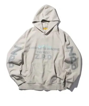 UNION ORIGINAL ZONE HOODIE 그레이 후드티