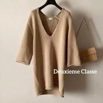 두지엠 클라세 *자꾸리 니트 코튼 튜닉 원피스*