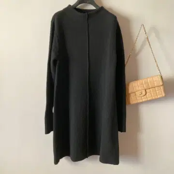 풀티풀타*고급 캐시미어 울 루즈핏 니트 튜닉 원피스