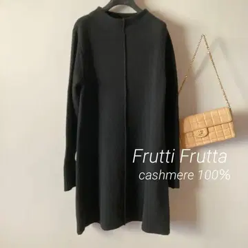 풀티풀타*고급 캐시미어 울 루즈핏 니트 튜닉 원피스