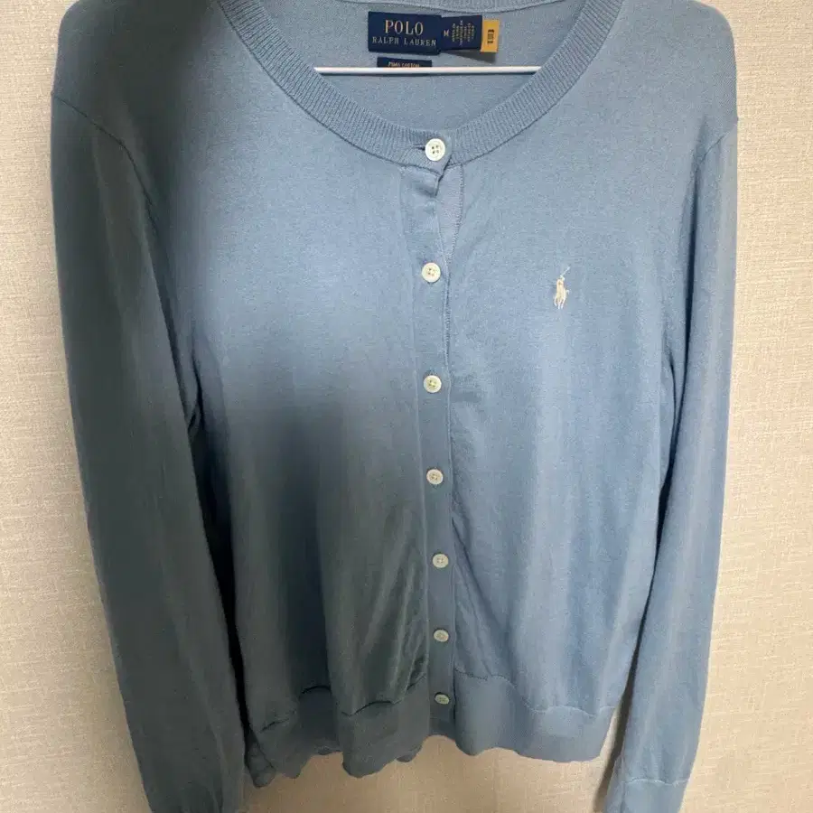 Polo Ralph Lauren Mako Cotton Cardigan Women's M