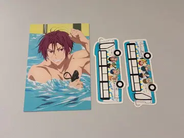 Free! 이와미정 스탬프 랠리 스티커 한정판 마츠오카 린 엽서