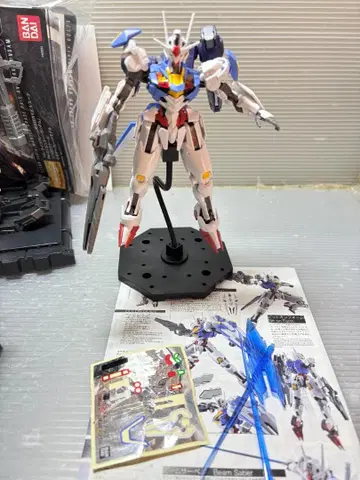 HG 1/144 건담 에어리얼 완성품 미라서울사제 플라이트 유닛 장비