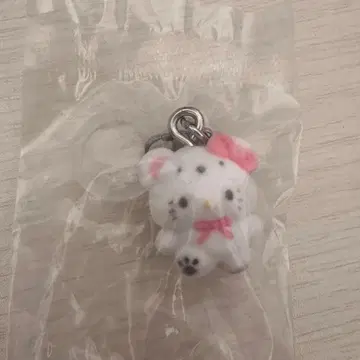 산리오 메지루시 액세서리 복슬복슬 스노우 키티