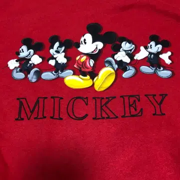 Disney 맨투맨 M / 미키마우스 MickeyMouse 속기모