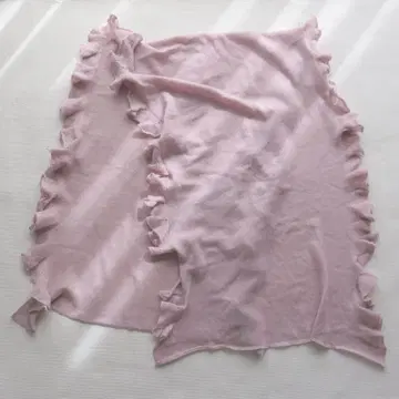 인포트 로사 알바로사 캐시미어 혼방 스톨 핸드니트