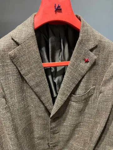 이탈리아 최고봉 ISAIA 코랄 핑 자켓