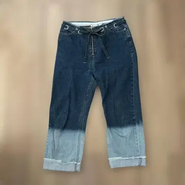 그라데이션 데님 팬츠