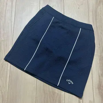 Callaway 캘러웨이 별 패턴 자카드 맨투맨 스커트 택 포함