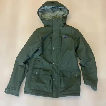 patagonia 후드 부착 마운틴 후드티 올리브 그린 S 사이즈
