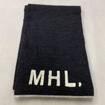 N14 MHL. 마가렛호웰 머플러 블랙