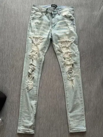 HESNTIS 데미지 데님 팬츠 30