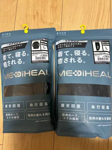 [ 새상품 ] 워크맨 메디힐 리커버리 의류 mediheal 블랙 L