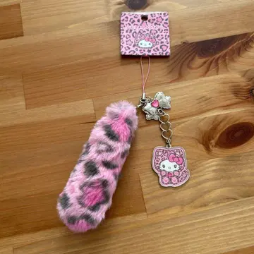 [ 덤 포함 ] 산리오 헬로키티 스트랩 갸루 고양이