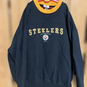 NFL 피츠버그 스틸러스 맨투맨 트레이닝복 XL