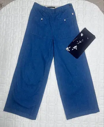 팔라스 팰리스 와이드 팬츠 면 100%(작은 후로시키 포함)