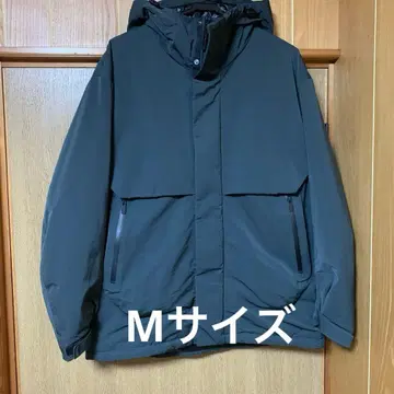 UNIQLO +j 하이브리드 다운 오버 사이즈 후드티 M 다크 그린