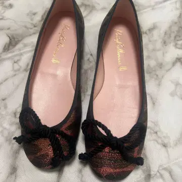 리본 포함 플랫슈즈