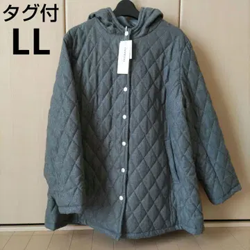 미사용 새상품 퀼트 코트 퀼팅 아우터 여성용 빅 사이즈 LL