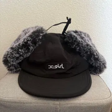 x-girl 퍼 플라이트 캡 ONE SIZE