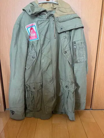 HYSTERIC GLAMOUR 카키 아우터 히스걸