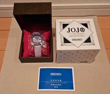 SEIKO 죠죠 콜라보 5부 후고 모델 손목시계 1000개 한정판 생산
