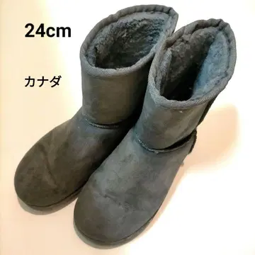 여성용 스웨이드 어그 부츠 24cm