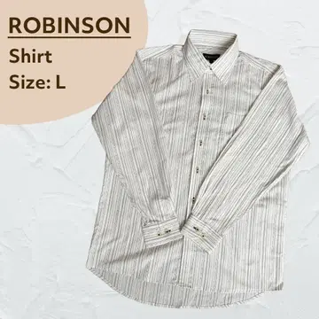 ROBINSON 스트라이프 셔츠 L 사이즈